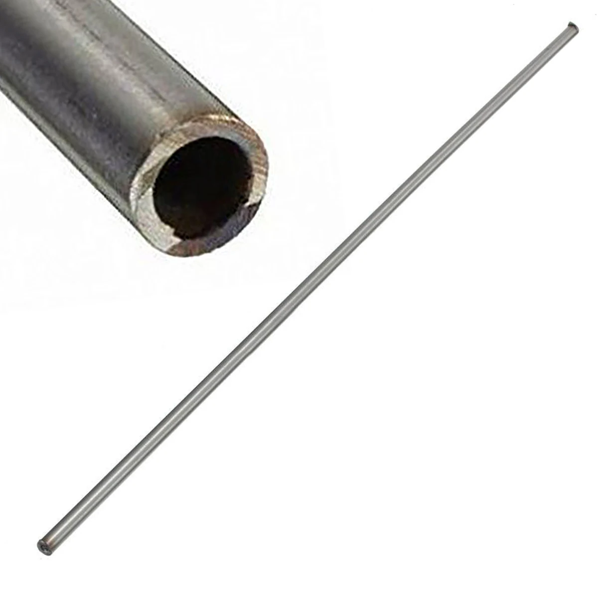 1pc 304 Seamless Stainless Steel Capillary Tube 6mm OD 4mm ID 250mm Length For Chemical Industry Home Decoration