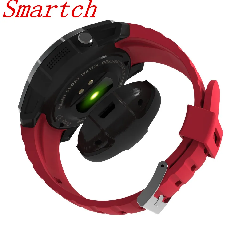 

Smartch Smart Watch S958 Heart Rate Monitor Pedometer Barometer With GPS SIM Card Track Display Wrist Smart Watch For Android IO