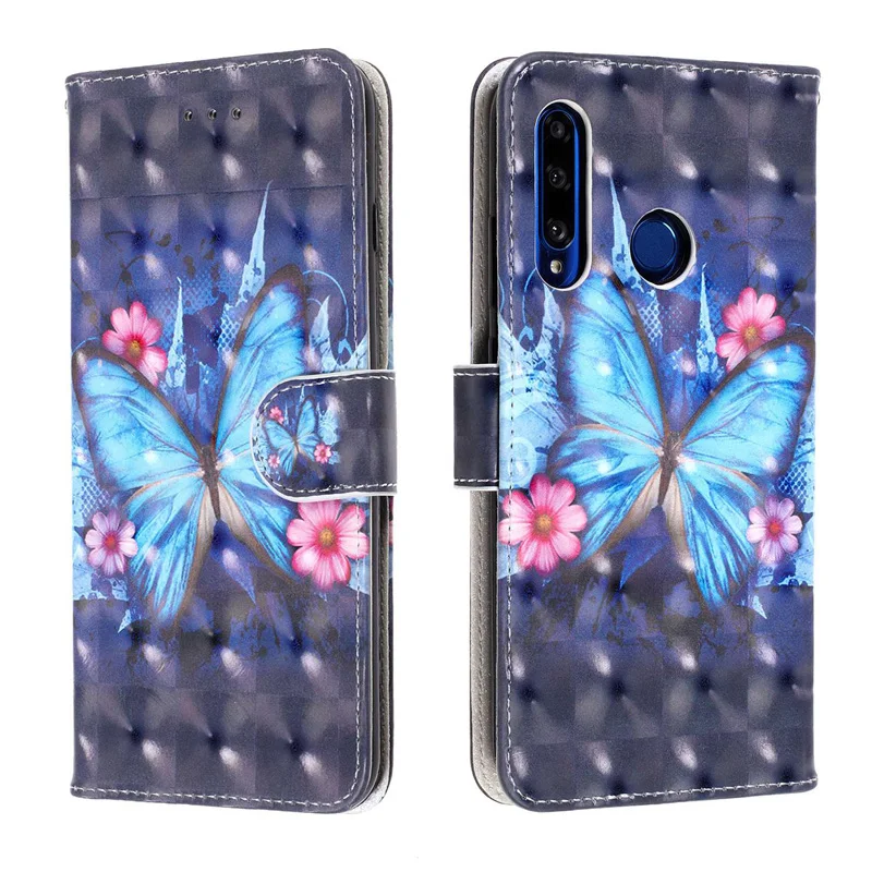 2019 3D чехлы бумажники для huawei P30 P20 Lite Флип ТПУ кожаный чехол P Smart Plus PRO Чехол