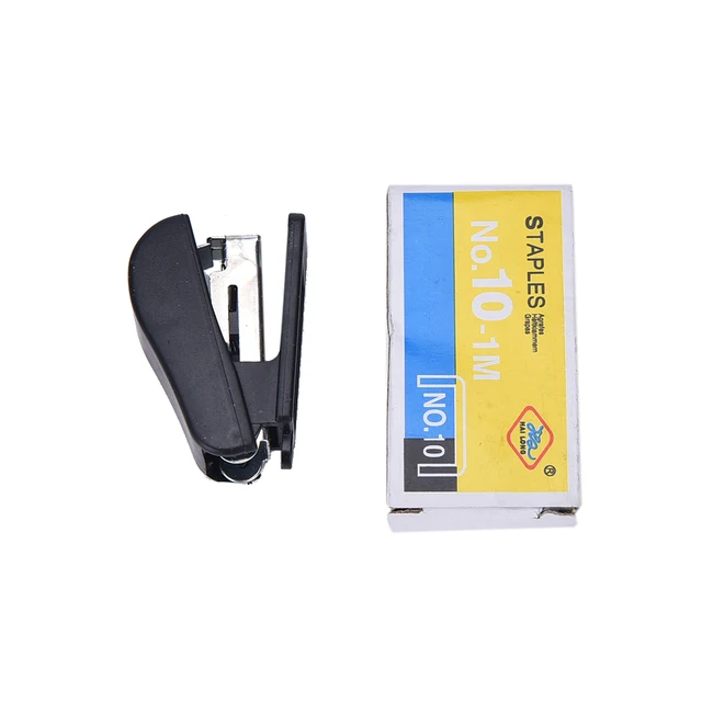 Mini Paper Stapler Binding Binder Staplers Office Stationery Metal