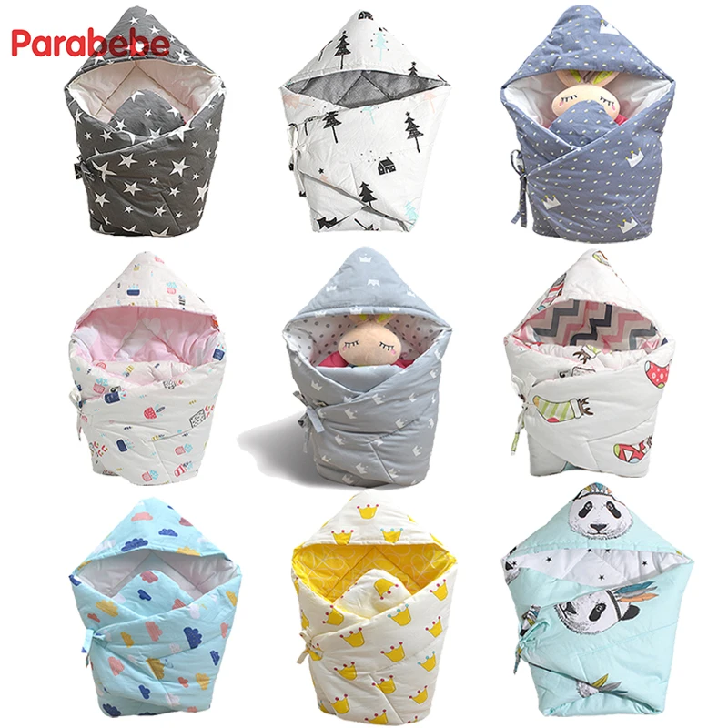 

baby cotton blanket Swaddle For Newborns Infant Wrap