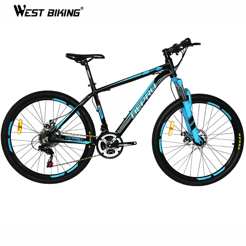 Mountain Bike Aluminum Alloy 21 speed Dual Disc Brakes 26 inch Variable Speed Drive Bicycle Men & Women Students Cycling Bicicle