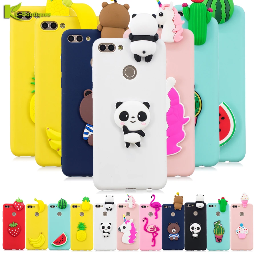

Huawei Y9 2018 Case For Huawei Enjoy 8 Plus Cover 3D Flamingo Soft TPU Back Cover For Huawei Y9 2018 Y92018 Phone Cases Fundas