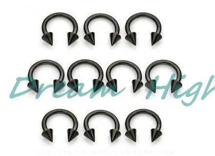 

Vacuum Plating Titanium Black BCR Labret ring Nose ring 100% Guaranteed Promotional Product Earring Popular