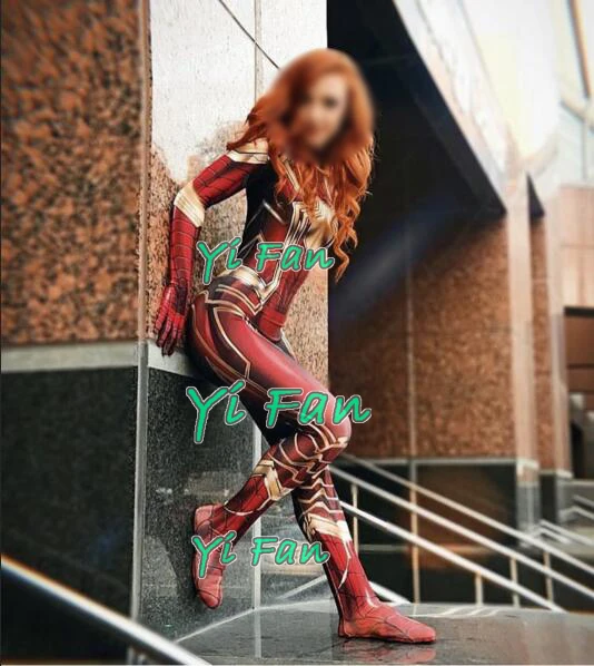 Железный Паук MJ Косплей Костюм Человек-паук 3D принт спандекс лайкра Zentai костюм без маски супергерой костюм для женщин нестандартный размер