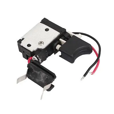 Drill Trigger Switch Tool Plastic and Aluminum Material 7.2-24V 16A DC Drill Trigger Switch Electric Drill Switch for Electric Hand Drills Drill Trigger Switch Tool Plastic and Aluminum Material 7.2-24V 16A DC Drill Trigger Switch Electric Drill Switch for Electric Hand Drills