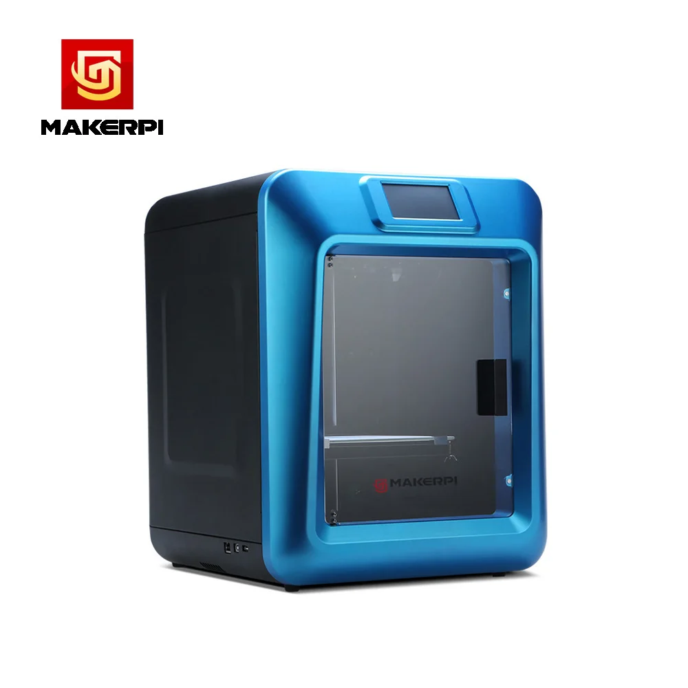 MakerPi образовательный настольный 3D принтер лазерная гравировка полностью