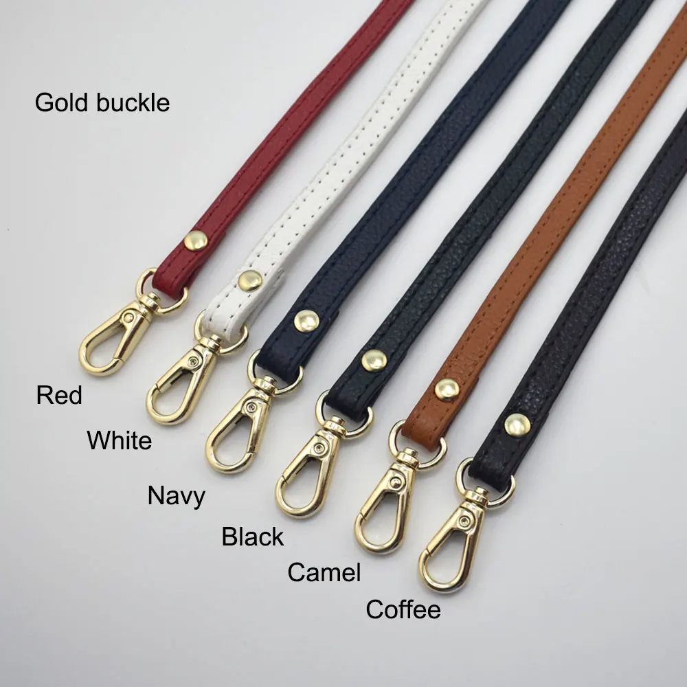 

55cm Detachable Handle Replacement Bags Strap Women Girls Genuine Leather Shoulder Bag Accessories Buckle Belts Christmas Gift