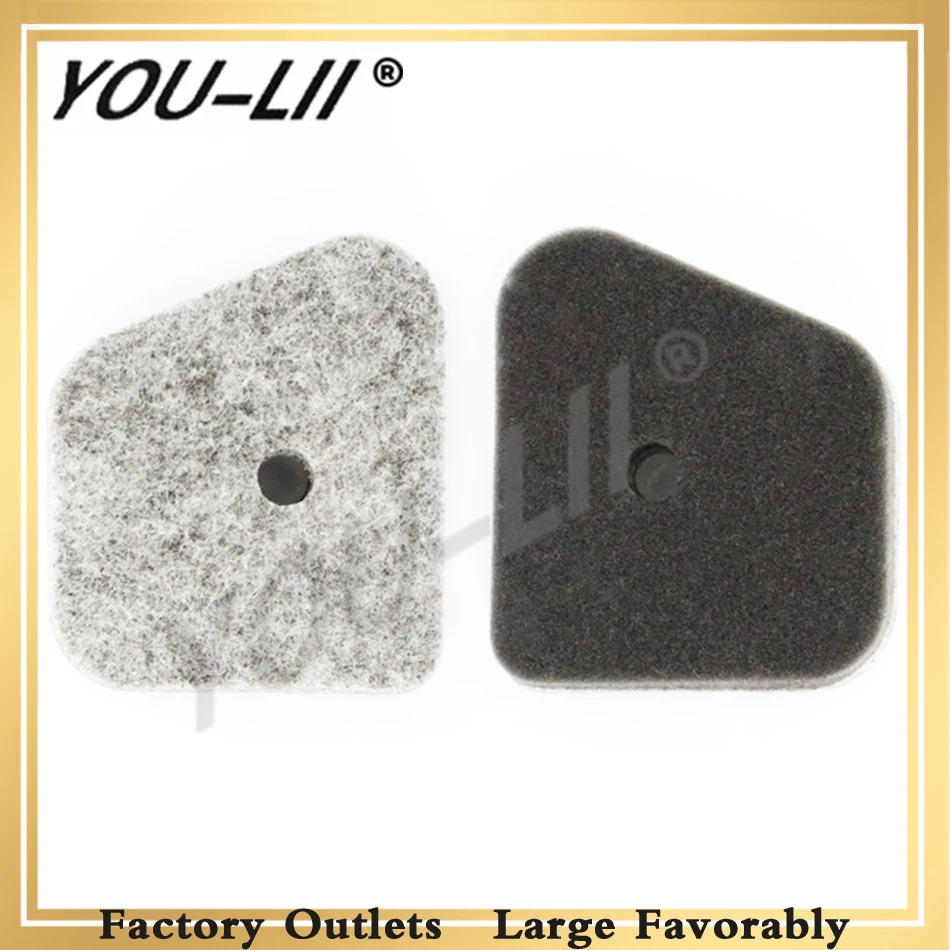 

YOULII 1 Pc Air filter for STIHL FC55 FS38 FS45 FS46 FS55 HL45 KM55 KM85 Weedeater Trimmer 4140 124 2800