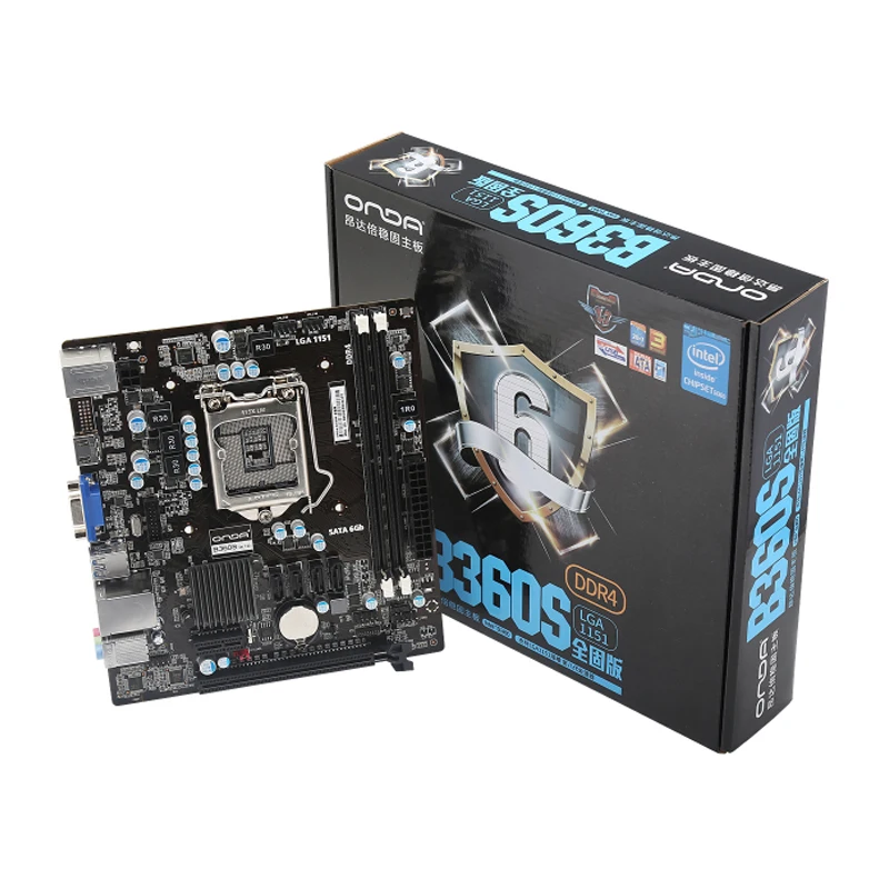 Onda B360S материнская плата для настольных игр Intel LGA 1151 E sports системная DDR4 DIMM PCI 3 0 VGA/HDMI