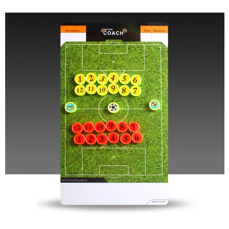 Футбольная тренерская доска с зеленой газонной книгой футбольная папка-планшет для тренера набор тренерская Экипировка тактическая пластина