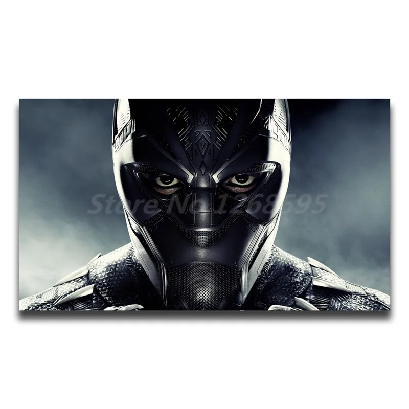 Marvel Black Panther Super Heroes HD Painting Living Room Wall Art Print On Canvas Decorative