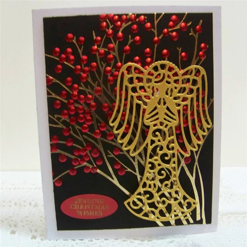 

GJCrafts 112*163mm Holy Angel Metal Cutting Dies For Scrapbooking Card Making Album Embossing Crafts Stencil Dies