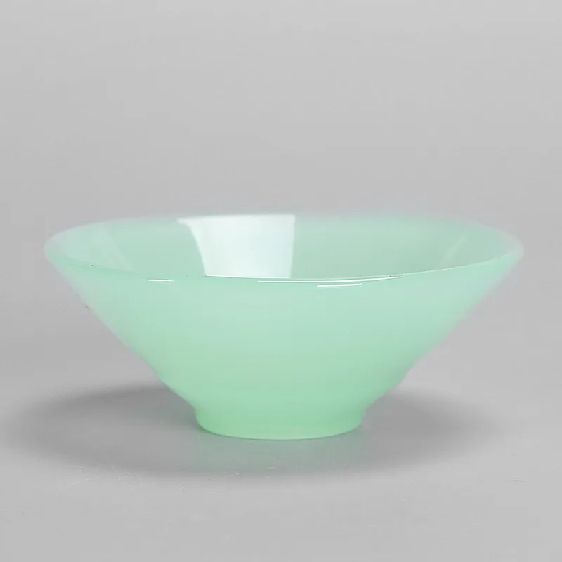 

Ceramic single glass hat tea cups suet jade porcelain large tea cups upscale tea set supplies home hospitality to share