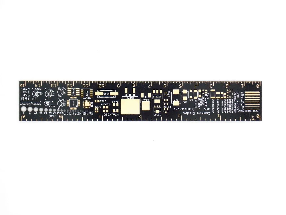 

Multifunctional PCB Ruler Measuring Tool