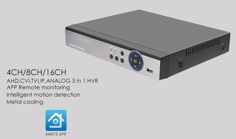 USAFEQLO 8CH 2MP AHD DVR цифровой видео Регистраторы для видеонаблюдения Камера Onvif сети 4/8/16 системы безопасности-канальный AHD 1080N и уведомление по электронной почте