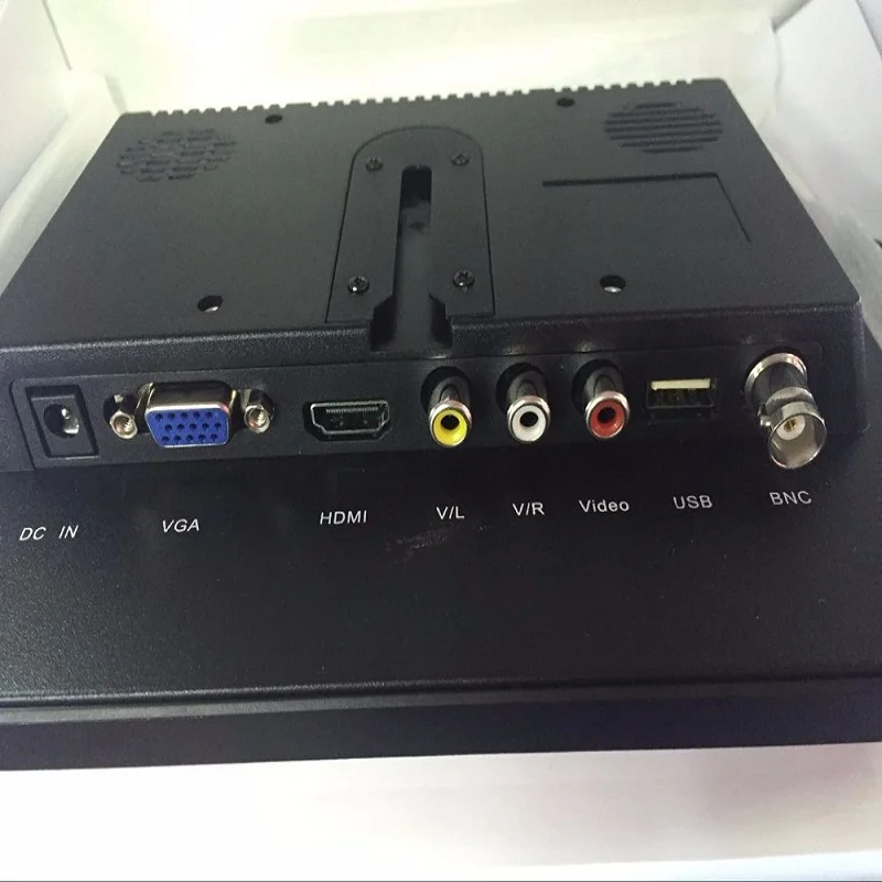 4:3 8 дюймов TFT ЖК-дисплей Цвет видео CCTV мини-монитор HDMI VGA BNC AV Вход для ПК/видеонаблюдения системы тестер Вращающийся Стенд Экран