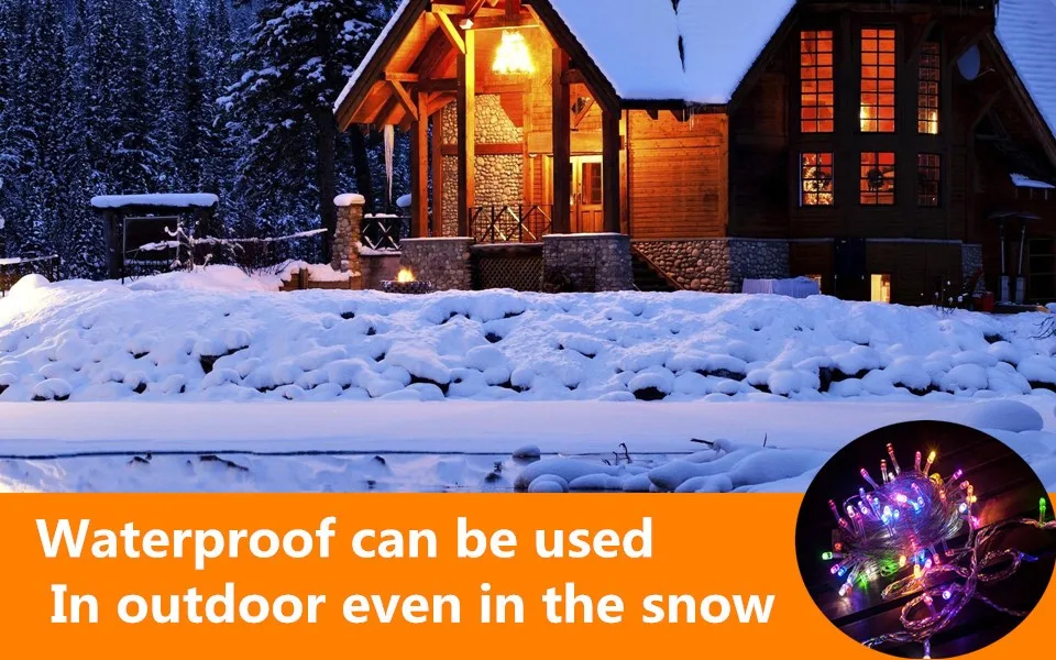 Waterproof,can be used in outdoor even in the snow 44
