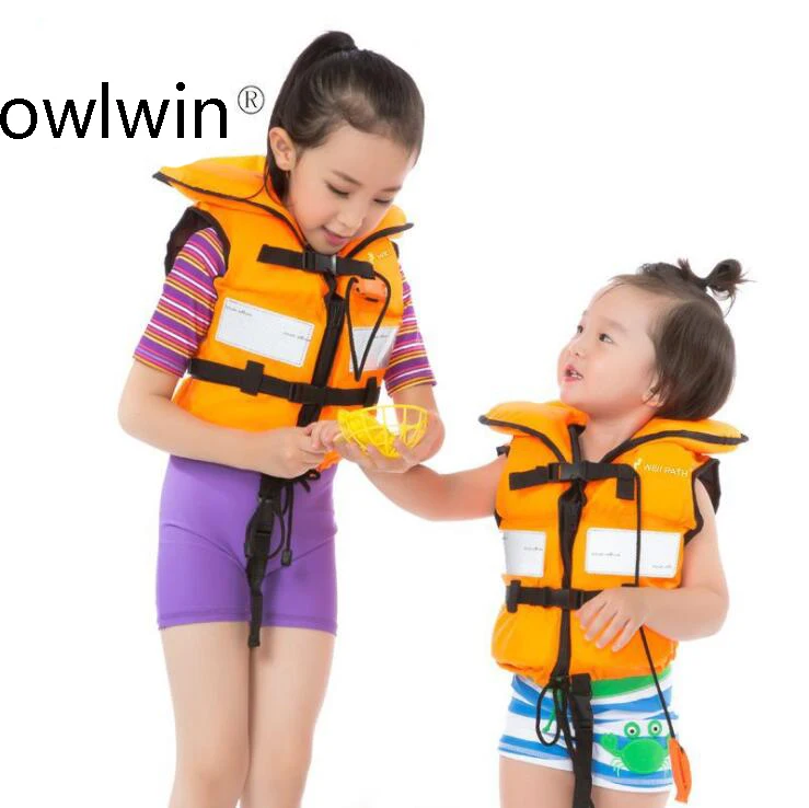 الأطفال السباحة سترة نجاة صافرة معبر ركوب تصفح الغوص الحياة سترة ملابس السباحة lifevest