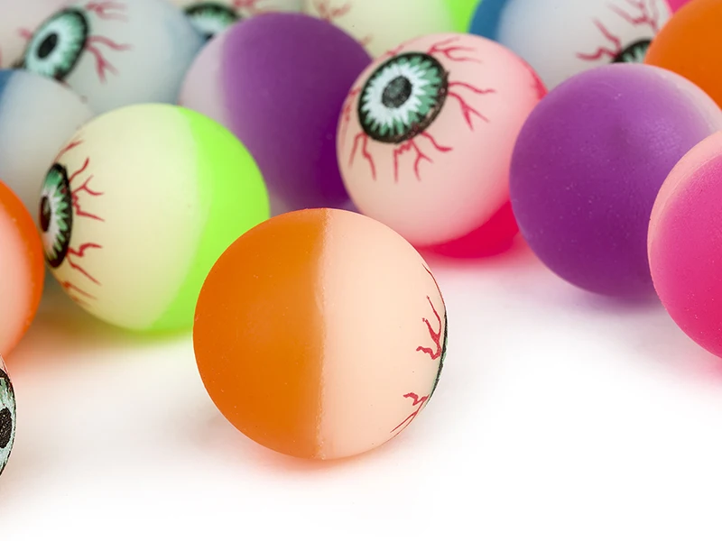 eye design bouncy ball  (5)