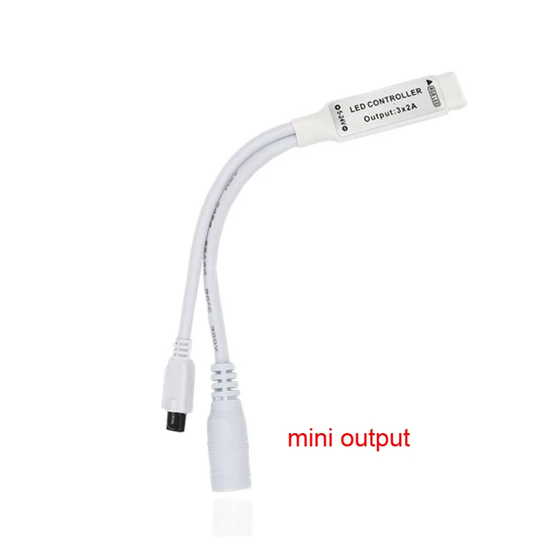 SMD 5050 3528 2835 RGB светодиодный свет ленты DC 12 V 24key/44 ключ IR RF пульт дистанционного