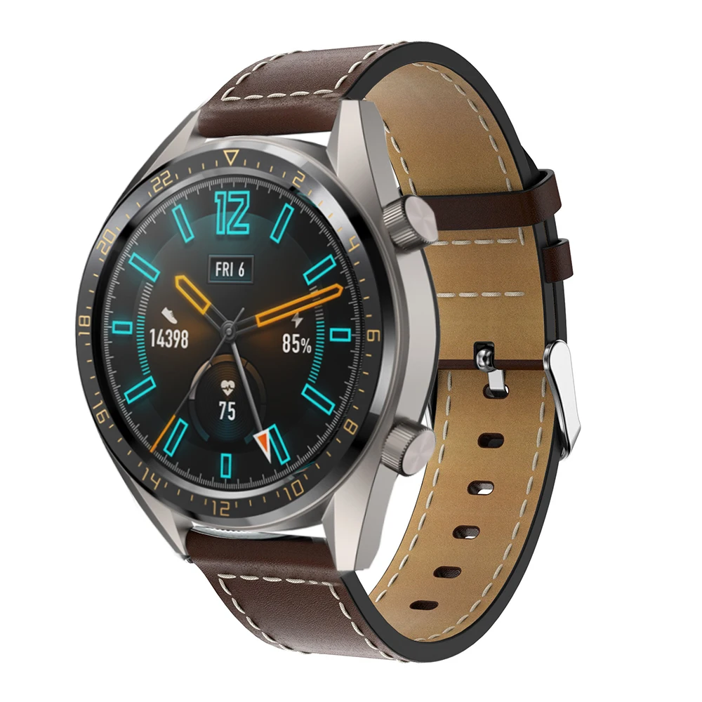 Ремешок для часов Huawei Watch GT Band силиконовый браслет из натуральной кожи Honor Magic stratos