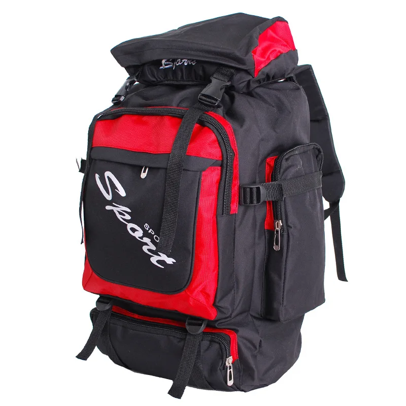 

Multifunctional Nylon Men Women Backpacks 60 Litre Casual Travel Bags Unisex High Capacity Backpack 2017 Laptop Bag