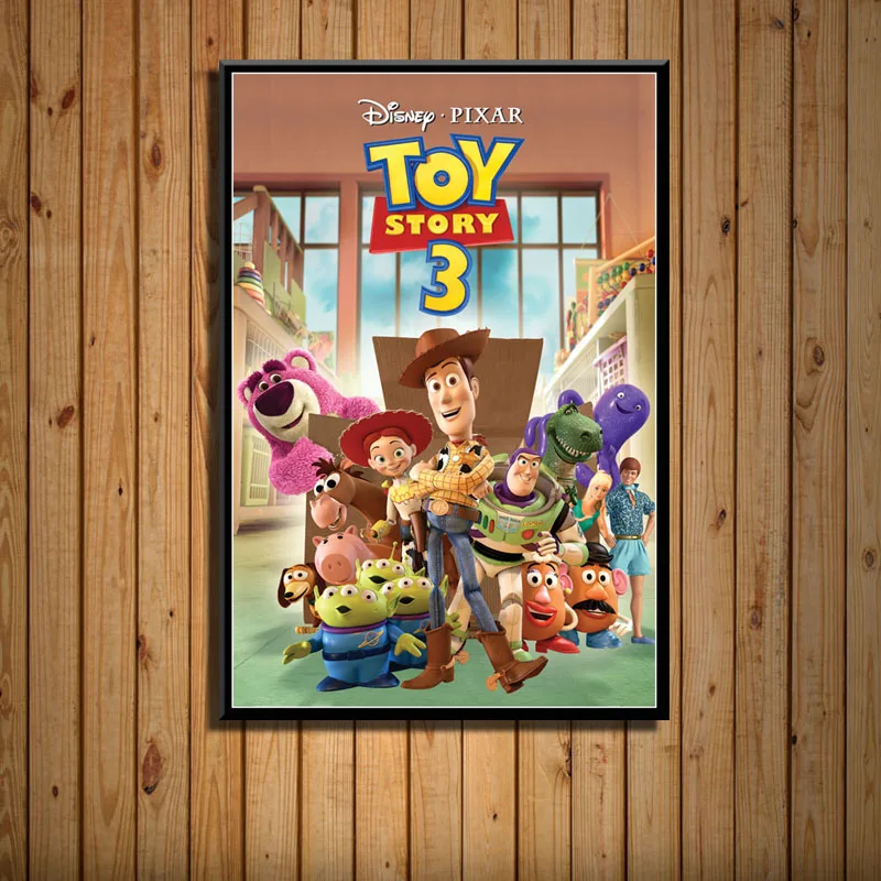 Posters and Prints Toy Story 4 Movie Poster Wall Art Picture Canvas Painting for Room Home Decor