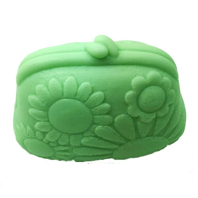 

silicone soap making Mold Hand Made Craft Bath Soap Bag Shape Soap Mould