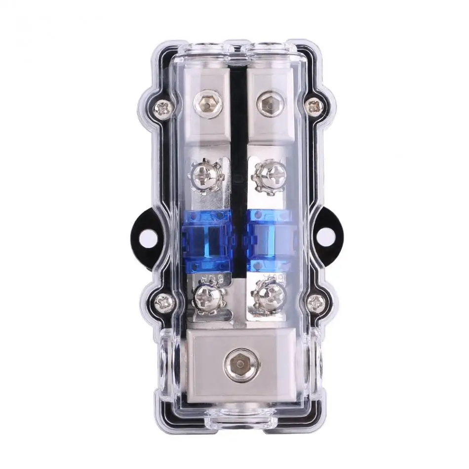 Universal 60A Car Auto Vehicle Stereo Audio Power Fuse Box ... audio fuse box 