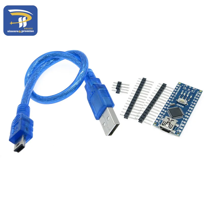 Nano 3,0 контроллер совместим с arduino nano CH340 USB драйвер с кабелем NANO V3.0 CH340G