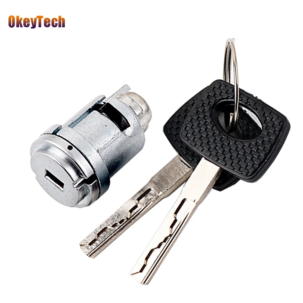 OkeyTech для Mercedes-Benz ключ замок набор оригинальная замена зажигания багажник автомобиля сердцевина дверного замка Ствол Переключатель цилиндр и 2 ключа