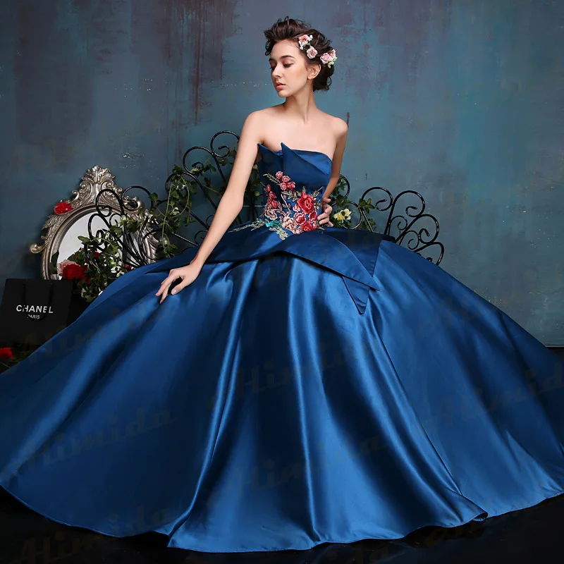 Stunning Evening Dress 2017 New Design Evening Gown Wedding Party Dress