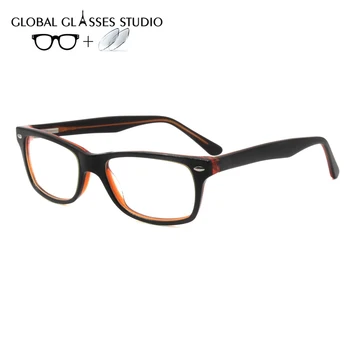 

Women Acetate Glasses Frame Eyewear Eyeglasses Reading Myopia Prescription Lens 1.56 Index 19553
