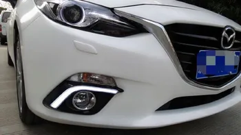 

High quality led Daytime running lights For Mazda Axela LED fog ligh Free shipping!