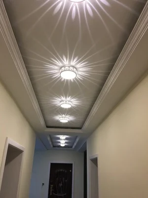 Ceiling Spotlights | Mini Spotlight | 3W 5W 15W LED Embed Smallpox Modeling Light Ceiling Lamp Spot Lighting for Ceiling Corridor Doorway Light Decoration