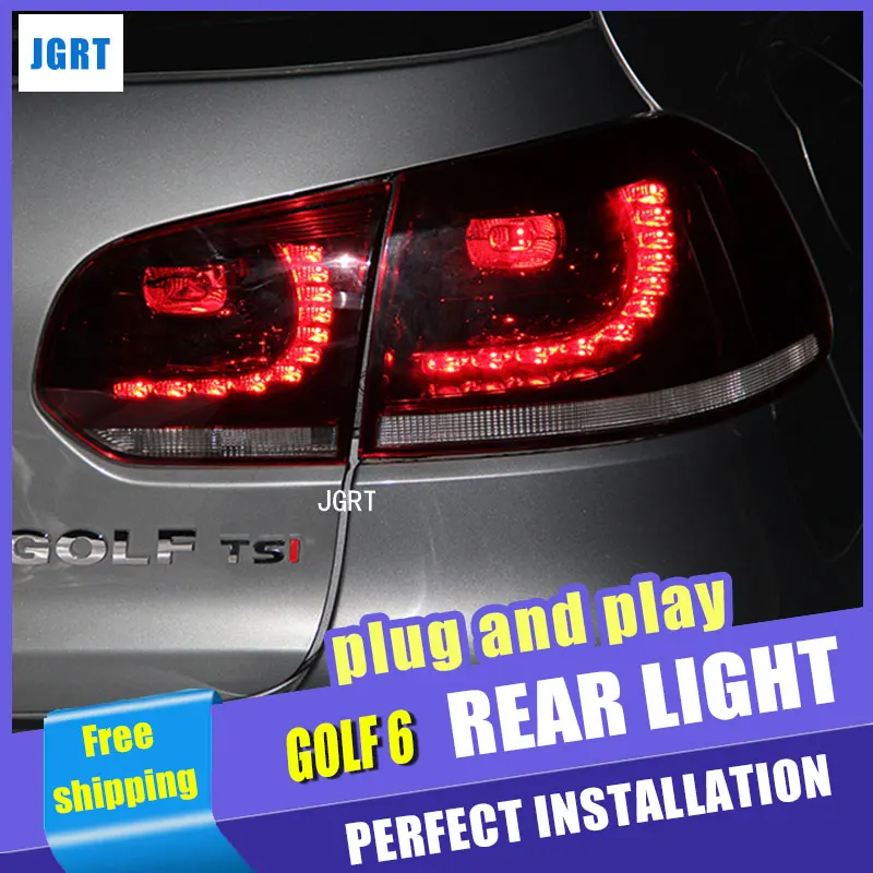 Car Styling for VW Golf 6 Taillight assembly 2009-2012 Golf 6 R LED Tail Light Golf 6 Rear Lamp LED DRL+Brake with hid kit 2pcs. Car Styling for VW Golf 6 Taillight assembly 2009-2012 Golf 6 R LED Tail Light Golf 6 Rear Lamp LED DRL+Brake with hid kit 2pcs.