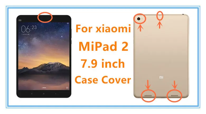 Чехол для Xiaomi mi Pad 3 2 защитный чехол mi pad 2/3 из искусственной кожи для mi pad 3/2 mi pad 3/2 планшетный ПК защитный чехол