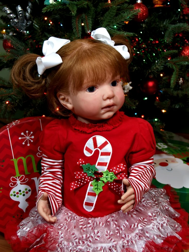 

hotsale doll kit DIY blank kit soft silicone vinyl 28inches reborn toddler kit LEONTYNE popular