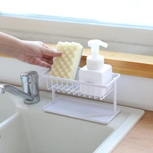 Кухонные принадлежности двойная губка для хранения стока пластиковая кухонная раковина столешница чистящая ткань стойка ZP3041016