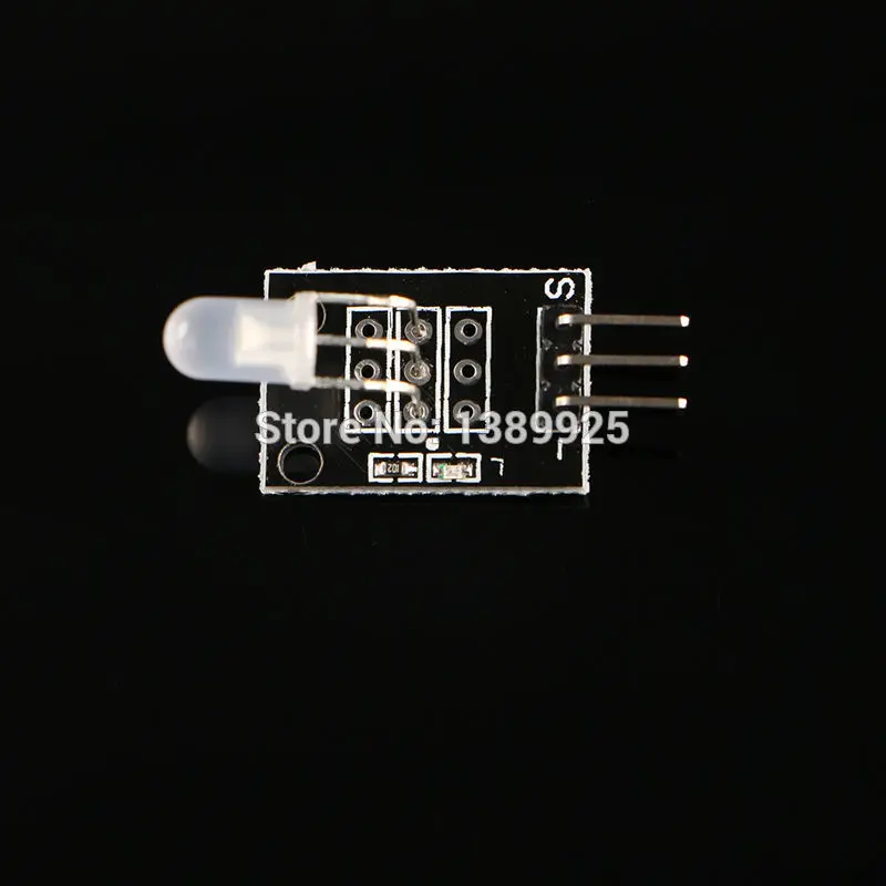 

Factory Wholesale Free Shipping 100pcs red and green Two-color 2-Color LED common cathode module 5MM KY-011