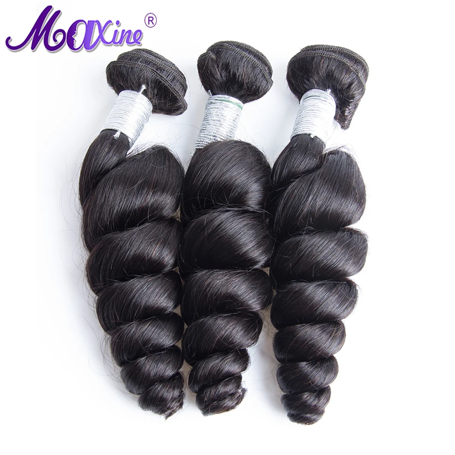 Свободные волнистые в наборе 8-30 дюймов Связки сделки Maxine Remy человеческие волосы пучки 3 шт. бразильские волосы переплетения пучки шиньон для волос для наращивания
