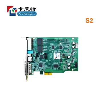 

colorlight S2 sending card Synchronous full color led screen sender card max support 2048*1365 pixel, replace t7 colorlight
