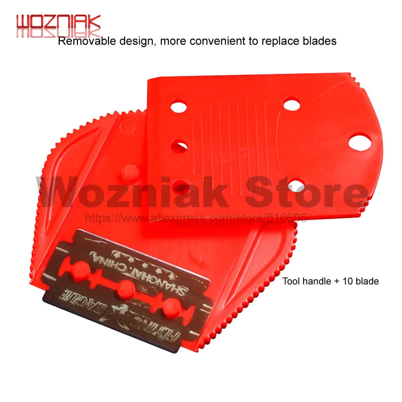 Double-sided blade handle Glue removing Screen spatula Scraping OCA adhesive Manual Maintenance Tool | Инструменты