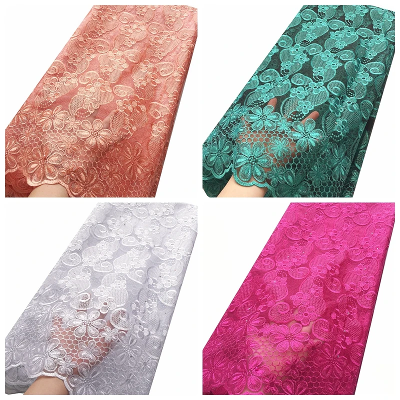 Nigerian Lace Fabric 2018 High Quality Lace