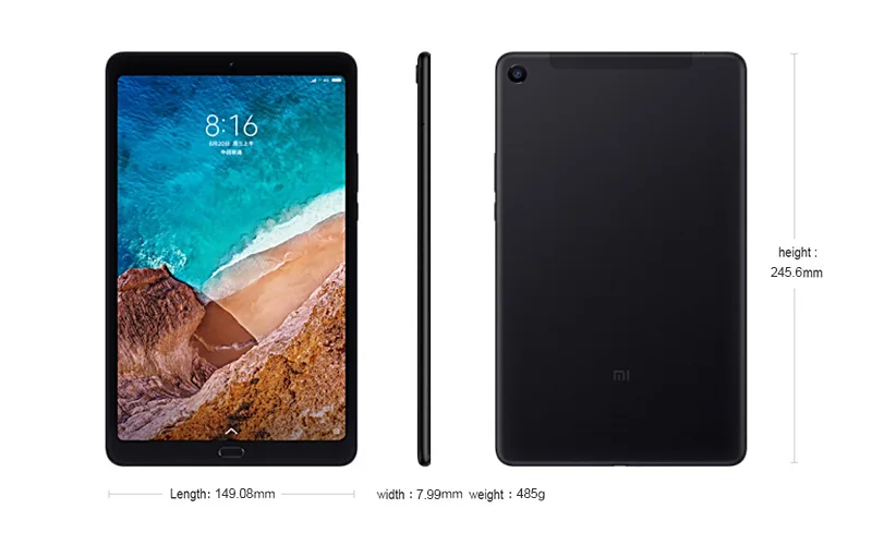 Xiaomi mi Pad 4 Plus mi Pad 4 Plus 64 Гб 128 ГБ ПК планшет 10," Snapdragon 660 8620 мАч 1920x1200 Мп+ МП 4G планшет Android