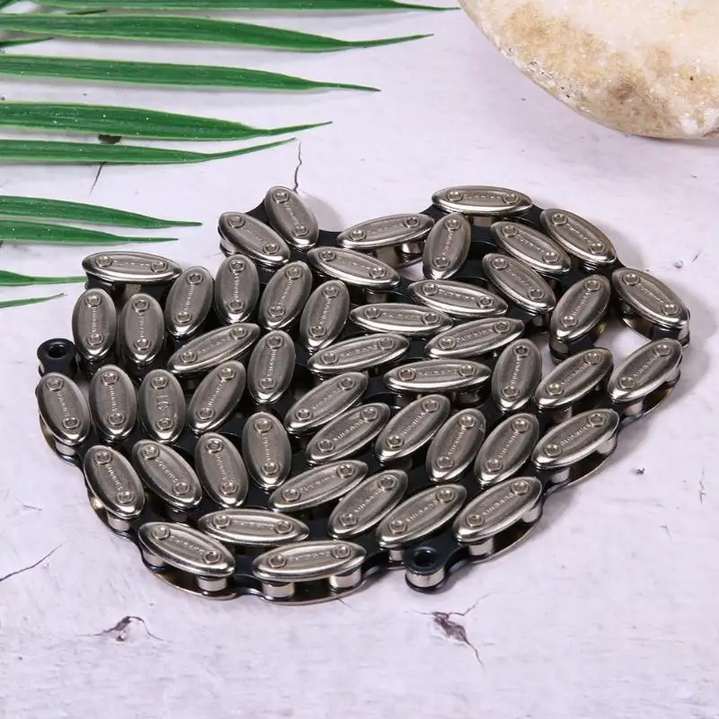 Sale 100 Links Single Speed Olive Chain for Fixed Gear Track Bike Mountain Bike Road Bicycle Chain with Magic Button Bicycle Parts 6