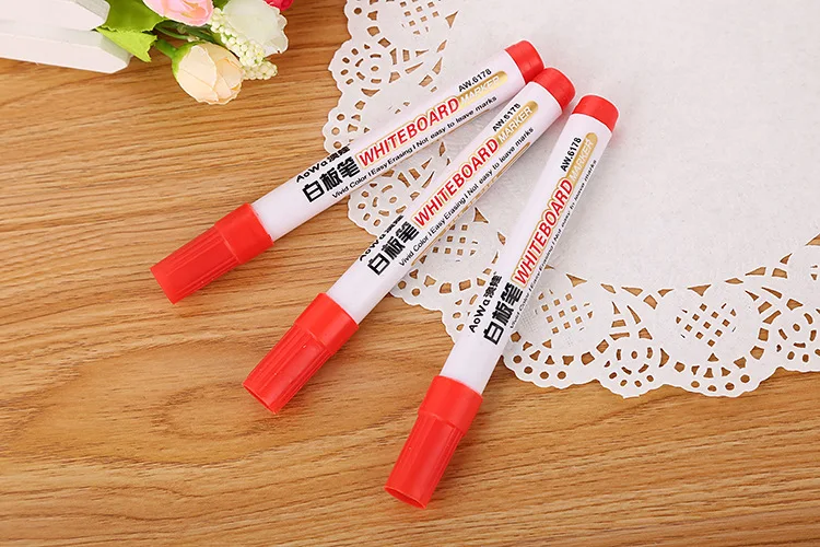 2 шт милые цветные ручки Kawaii для доски, большие стираемые маркеры для рисования эскизов, корейские канцелярские принадлежности для офиса и школы