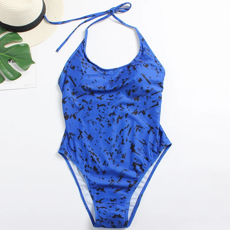 

A&J Womail 2019 Womens Fshion Swimsuit Camouflage Print Beachwear Bathing Swimwear XL-3XL CQ