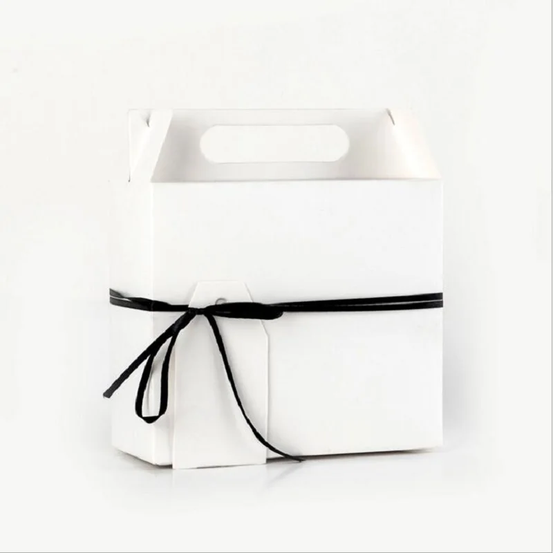 Подарочная коробка для вечерние НКИ большого размера 2 цвета из крафт бумаги